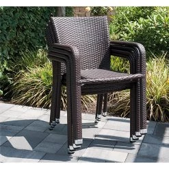 Siena Garden Gartenstuhl Minas I - Polyrattan - Marone -Alle Jugendzimmermöbel Verkäufe 1000042643 21 MOOD GALLERYIMAGES P000000001000042643 mood