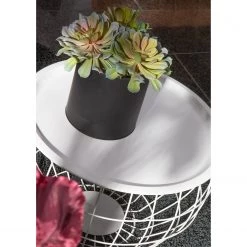 Fredriks Beistelltisch Furada (3er-Set) - Aluminium - Weiß -Alle Jugendzimmermöbel Verkäufe 1000124004 220729 035 DETAILS P000000001000124004