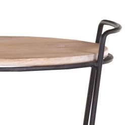 Ars manufacti Beistelltisch Soltas V - Akazie massiv / Metall - Akazie / Schwarz -Alle Jugendzimmermöbel Verkäufe 1000124018 180803 14033198 GALLERYIMAGES P000000001000124018