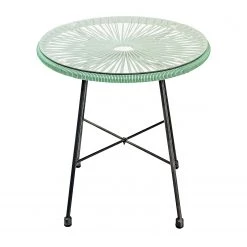 Jardi Sitzgruppe Copacabana (3-teilig) - Eisen / Kunststoff - Salbeigrün -Alle Jugendzimmermöbel Verkäufe 1000133233 190418 16501700003 GALLERYIMAGES P000000001000133233