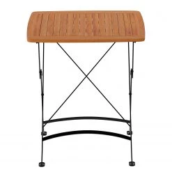 Jardi Gartentisch Tuscany - Akazie massiv / Stahl - Akazie / Schwarz -Alle Jugendzimmermöbel Verkäufe 1000135896 190329 16505700002 GALLERYIMAGES P000000001000135896