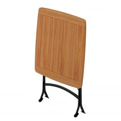 Jardi Gartentisch Tuscany - Akazie massiv / Stahl - Akazie / Schwarz -Alle Jugendzimmermöbel Verkäufe 1000135896 190329 16505700005 GALLERYIMAGES P000000001000135896