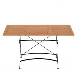 Jardi Garten-Ausziehtisch Tuscany - Akazie massiv / Stahl - Akazie / Schwarz -Alle Jugendzimmermöbel Verkäufe 1000135904 190329 16505800043 GALLERYIMAGES P000000001000135904