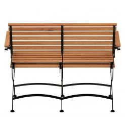 Jardi Gartenbank Tuscany - Akazie massiv / Stahl - Akazie / Schwarz -Alle Jugendzimmermöbel Verkäufe 1000135907 190329 16505900067 GALLERYIMAGES P000000001000135907