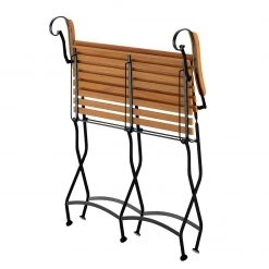 Jardi Gartenbank Tuscany - Akazie massiv / Stahl - Akazie / Schwarz -Alle Jugendzimmermöbel Verkäufe 1000135907 190329 16505900068 GALLERYIMAGES P000000001000135907