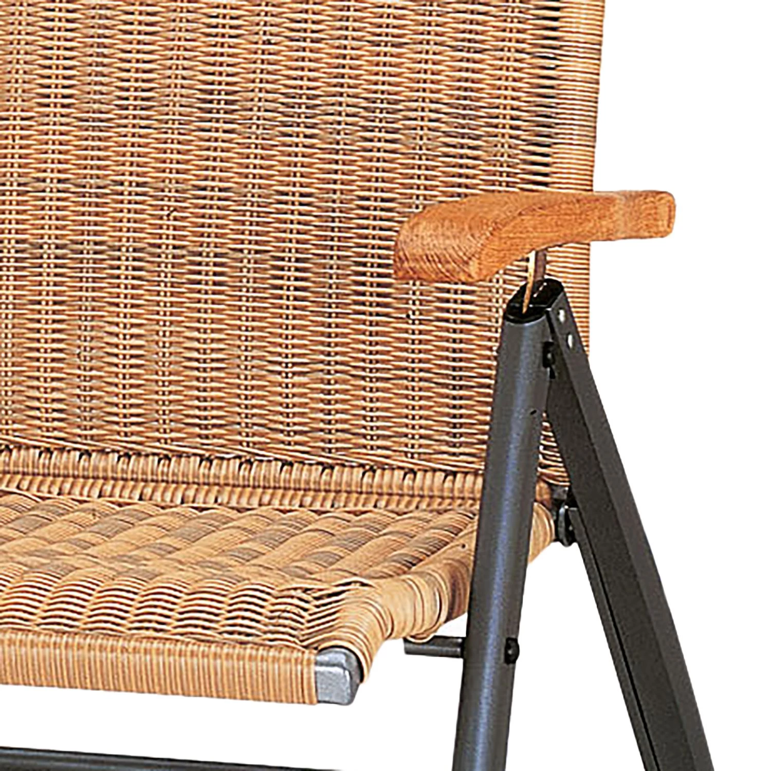 Best Freizeitmöbel Klappstuhl Romantica - Aluminium / Kunststoff - Anthrazit / Beige 4 Best Freizeitmöbel Klappstuhl Romantica - Aluminium / Kunststoff - Anthrazit / Beige – Bild 2