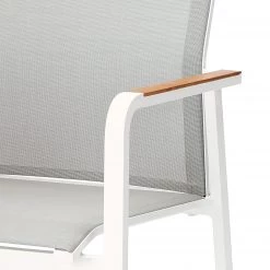 Best Freizeitmöbel Gartenstuhl Paros - Aluminium / Textilen - Weiß -Alle Jugendzimmermöbel Verkäufe 1000155318 190212 16452800765 GALLERYIMAGES P000000001000155318