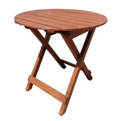 Garden Pleasure Balkontisch Hanford - Eukalyptus massiv - Braun