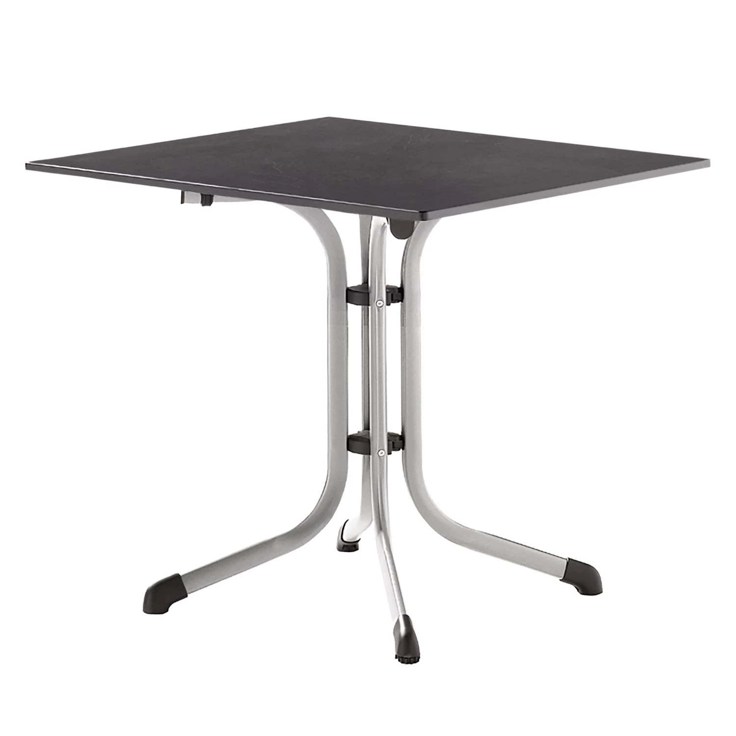 Sieger Klapptisch Vivodur II - Eisen - Schwarz / Platin 3 Sieger Klapptisch Vivodur II - Eisen - Schwarz / Platin