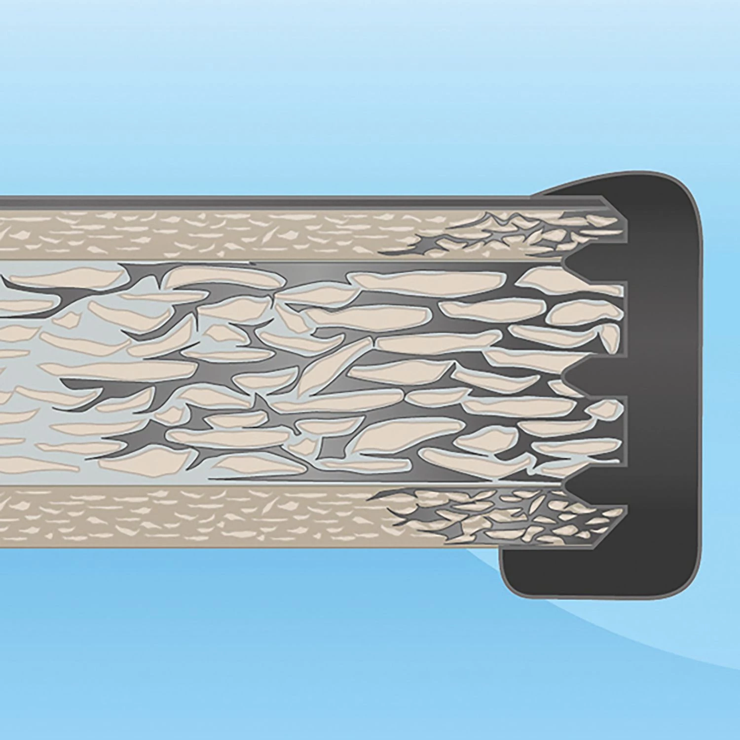 Sieger Klapptisch Vivodur II - Eisen - Schwarz / Platin 5 Sieger Klapptisch Vivodur II - Eisen - Schwarz / Platin – Bild 3