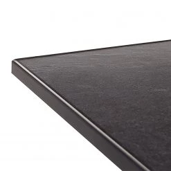 Sieger Klapptisch Vivodur I - Eisen - Schwarz / Platin - Durchmesser: 100 cm -Alle Jugendzimmermöbel Verkäufe 1000181218 190716 15173600023 DETAILS P000000001000181218