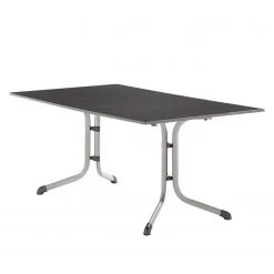 Sieger Klapptisch Vivodur V - Eisen - Schwarz / Platin
