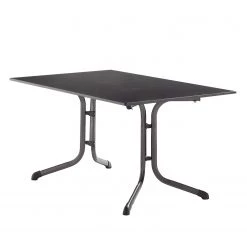 Sieger Klapptisch Vivodur IV - Eisen - Schwarz / Dunkelgrau