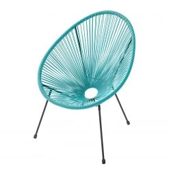 Jardi Sitzgruppe Copacabana II (3-teilig) - Eisen / Kunststoff - Türkis -Alle Jugendzimmermöbel Verkäufe 1000182851 210310 17134400005 DETAILS P000000001000182851