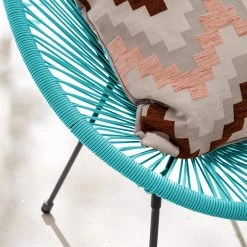 Jardi Sitzgruppe Copacabana II (3-teilig) - Eisen / Kunststoff - Türkis -Alle Jugendzimmermöbel Verkäufe 1000182851 210310 17134500017 DETAILS P000000001000182851