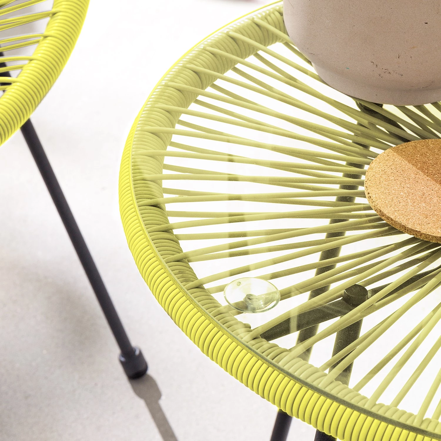 Jardi Sitzgruppe Copacabana III (3-teilig) - Eisen / Kunststoff - Lemon 19 Jardi Sitzgruppe Copacabana III (3-teilig) - Eisen / Kunststoff - Lemon – Bild 17