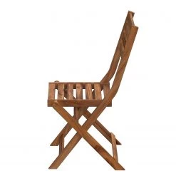 Jardi Balkonset Mimo II (3-teilig) - Akazie massiv / Webstoff - Braun / Grau -Alle Jugendzimmermöbel Verkäufe 1000185470 200515 17372000017 DETAILS P000000001000185470