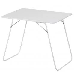 Siena Garden Campingtisch Mexia - Stahl - Weiß