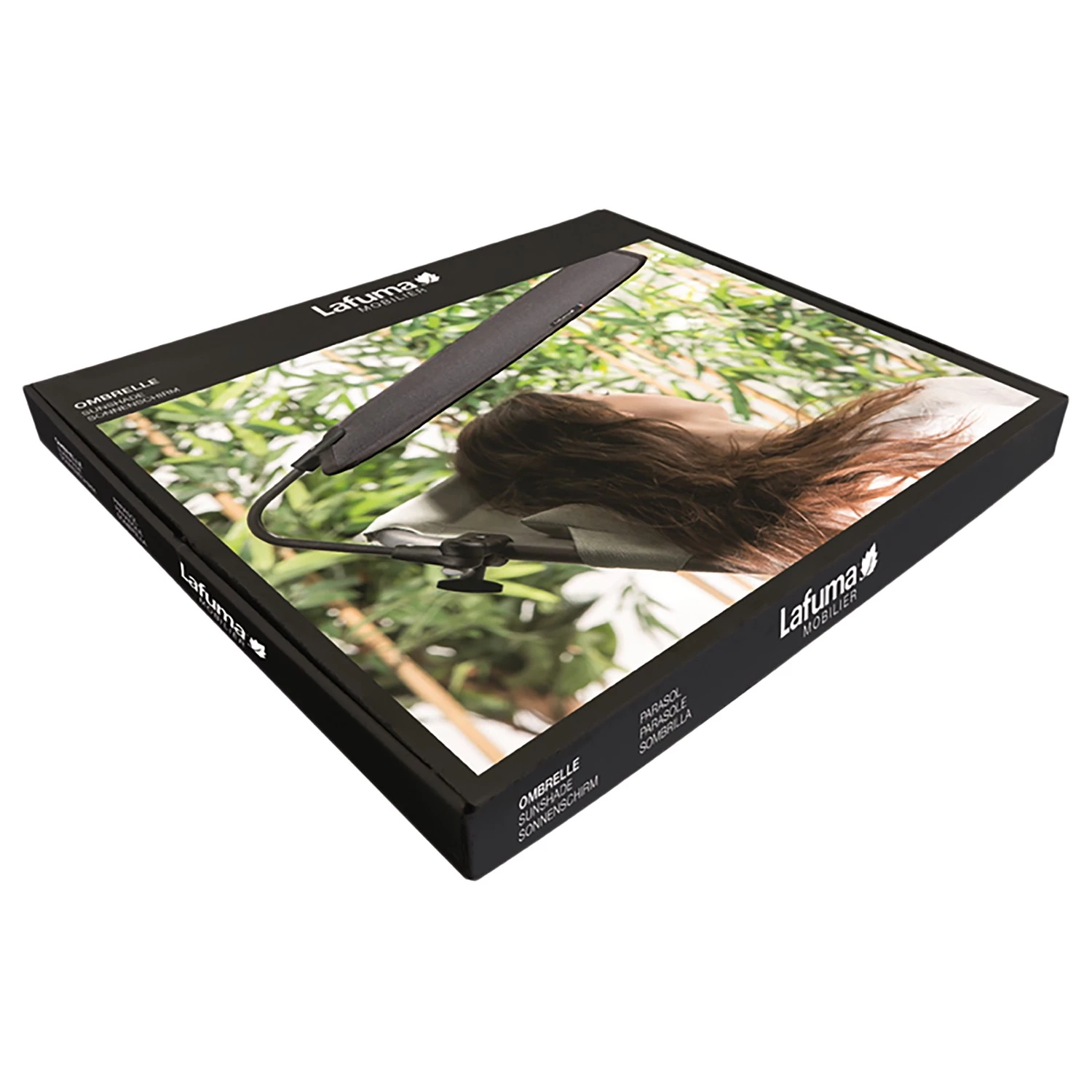 Siena Garden Sonnenschutz für Liegestuhl Vavla - Polyester - Schwarz 6 Siena Garden Sonnenschutz für Liegestuhl Vavla - Polyester - Schwarz – Bild 4