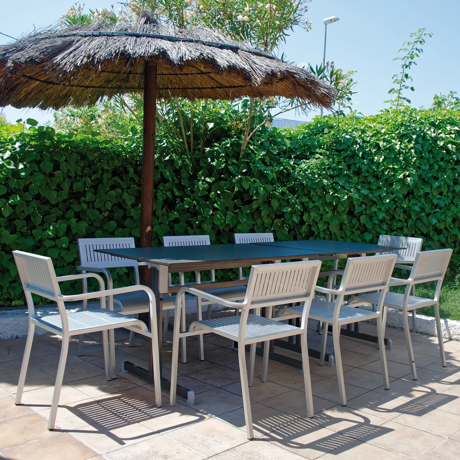 Siena Garden Gartentisch Millom I - Stahl / Compac - Anthrazit 5 Siena Garden Gartentisch Millom I - Stahl / Compac - Anthrazit – Bild 3