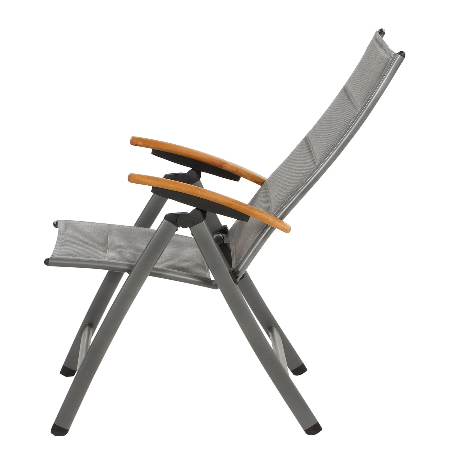 Siena Garden Klappstuhl Savina XL - Aluminium / Textfabric - Grau 9 Siena Garden Klappstuhl Savina XL - Aluminium / Textfabric - Grau – Bild 7