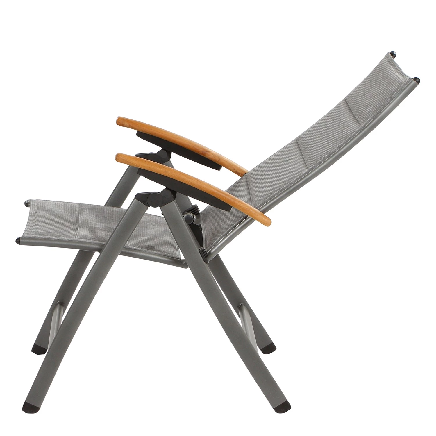 Siena Garden Klappstuhl Savina XL - Aluminium / Textfabric - Grau 10 Siena Garden Klappstuhl Savina XL - Aluminium / Textfabric - Grau – Bild 8