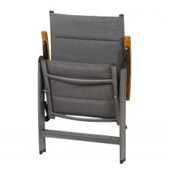 Siena Garden Klappstuhl Savina XL - Aluminium / Textfabric - Grau 25 Siena Garden Klappstuhl Savina XL - Aluminium / Textfabric - Grau -Alle Jugendzimmermöbel Verkäufe 1000210422 200423 18145000023 DETAILS P000000001000210422