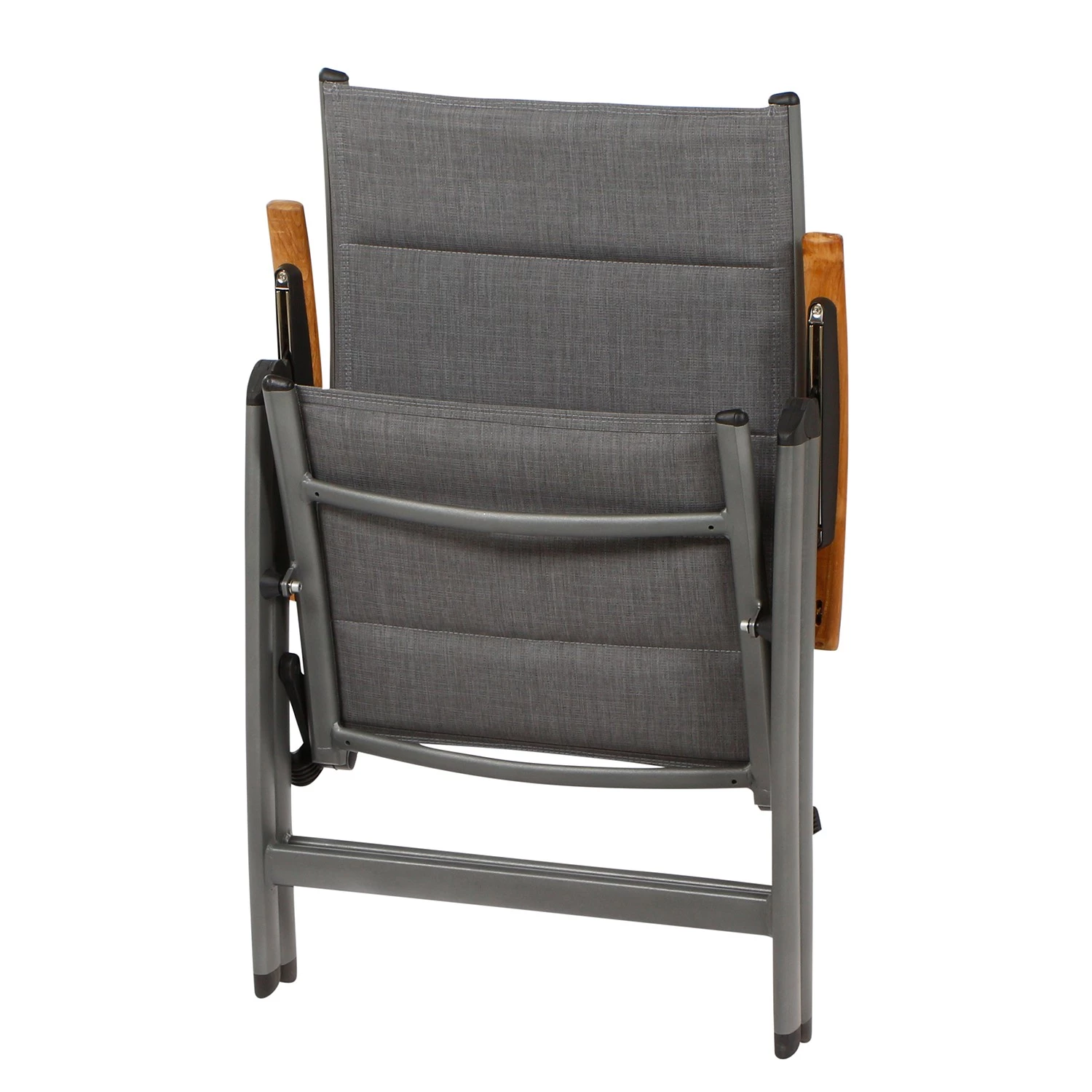 Siena Garden Klappstuhl Savina XL - Aluminium / Textfabric - Grau 12 Siena Garden Klappstuhl Savina XL - Aluminium / Textfabric - Grau – Bild 10