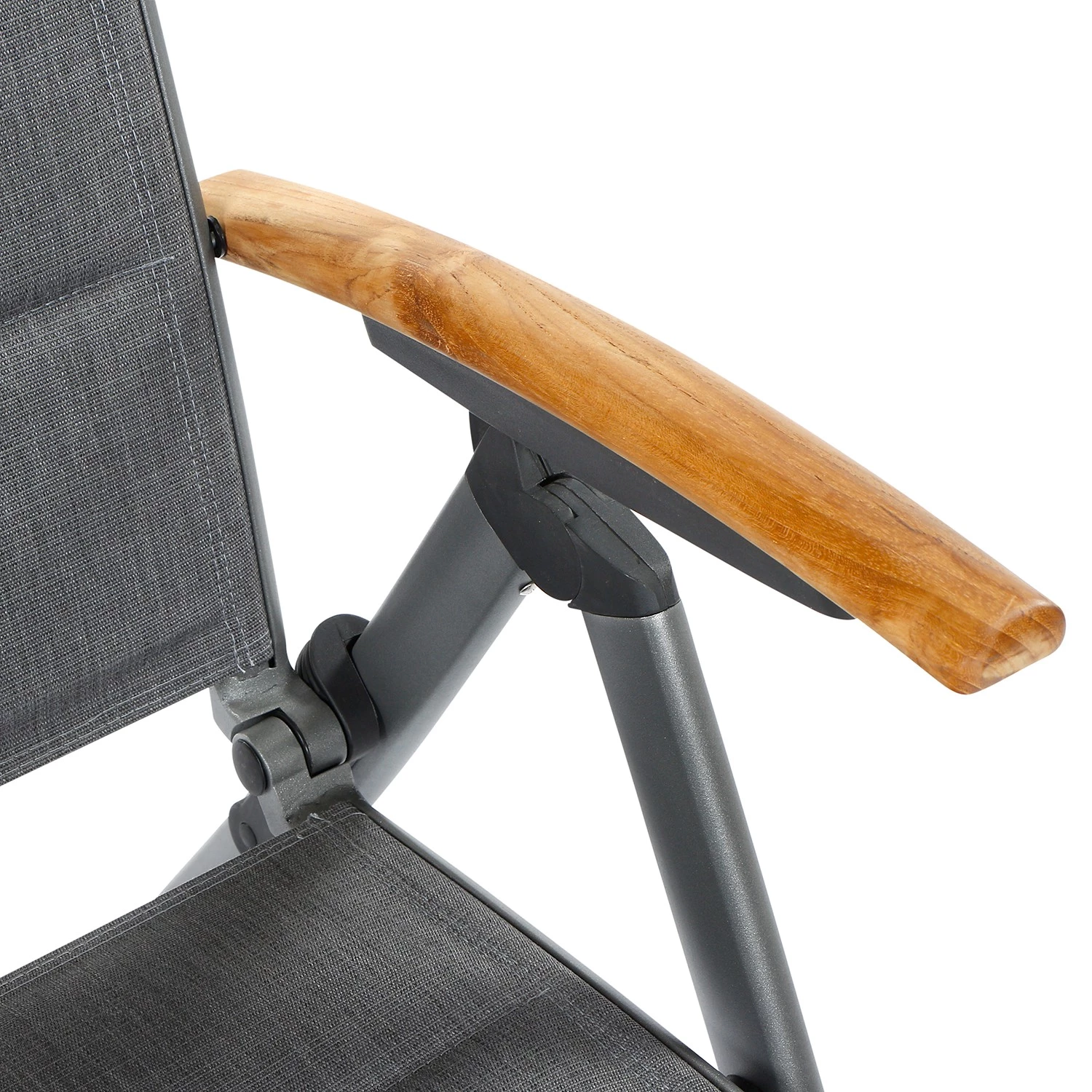 Siena Garden Klappstuhl Savina XL - Aluminium / Textfabric - Grau 15 Siena Garden Klappstuhl Savina XL - Aluminium / Textfabric - Grau – Bild 13