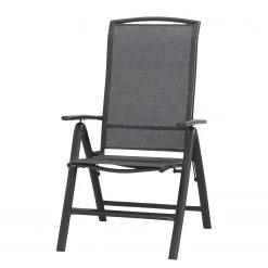 Siena Garden Klappstuhl Livorno - Aluminium / Ranotex - Anthrazit