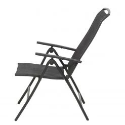 Siena Garden Klappstuhl Livorno - Aluminium / Ranotex - Anthrazit -Alle Jugendzimmermöbel Verkäufe 1000210425 200423 18150100051 DETAILS P000000001000210425