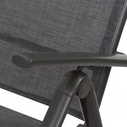 Siena Garden Klappstuhl Livorno - Aluminium / Ranotex - Anthrazit -Alle Jugendzimmermöbel Verkäufe 1000210425 200423 18150300056 DETAILS P000000001000210425