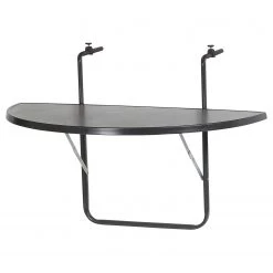 Siena Garden Balkonhängetisch Dillon - Stahl - Anthrazit