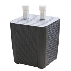 Siena Garden Balkonset Lowa (3-teilig) - Polypropylen - Grau