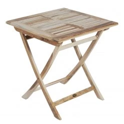 Garden Pleasure Essgruppe Java II (3--teilig) - Teakholz - Naturbraun