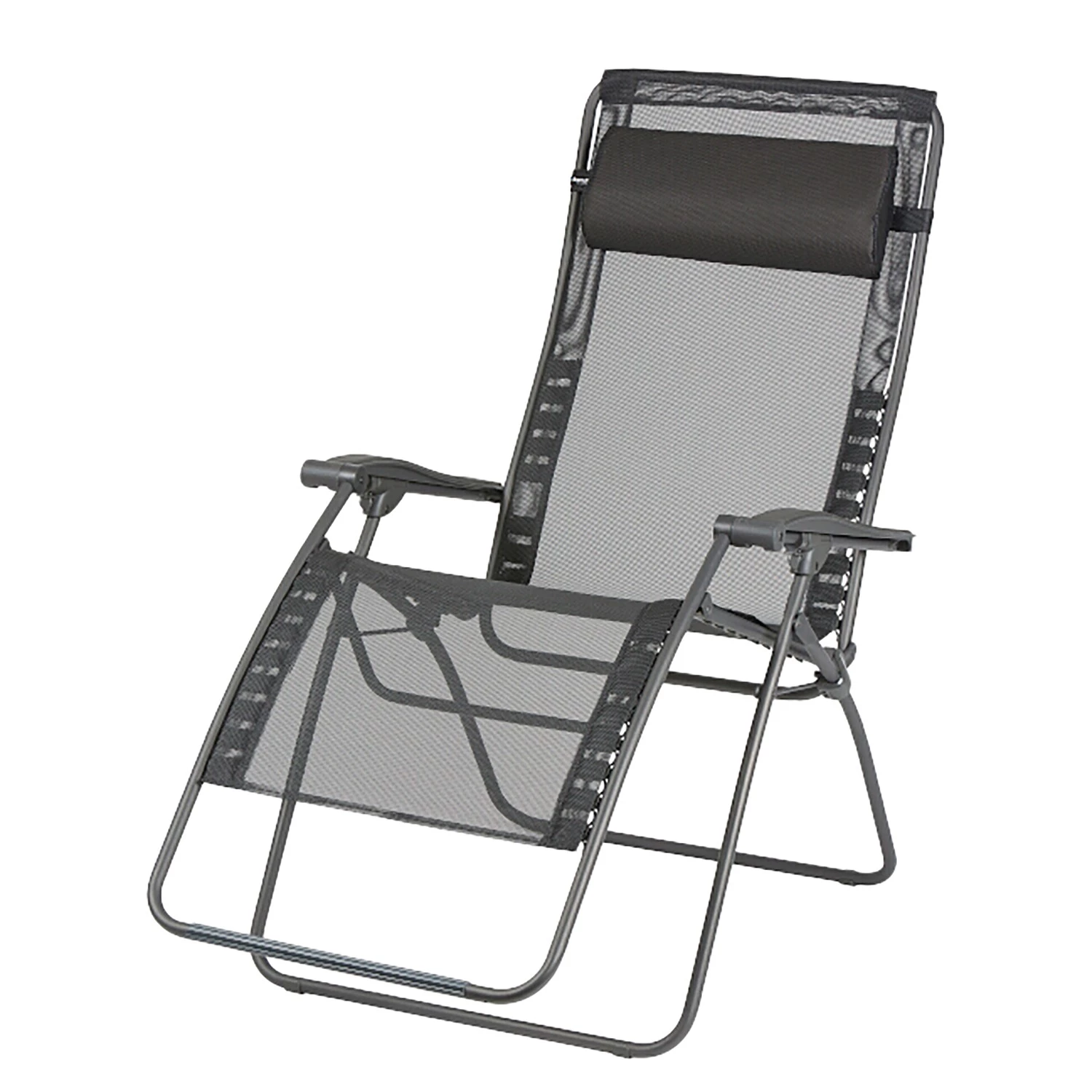 Siena Garden Liegestuhl Relax Batyline XL - Stahl - Schwarz 3 Siena Garden Liegestuhl Relax Batyline XL - Stahl - Schwarz