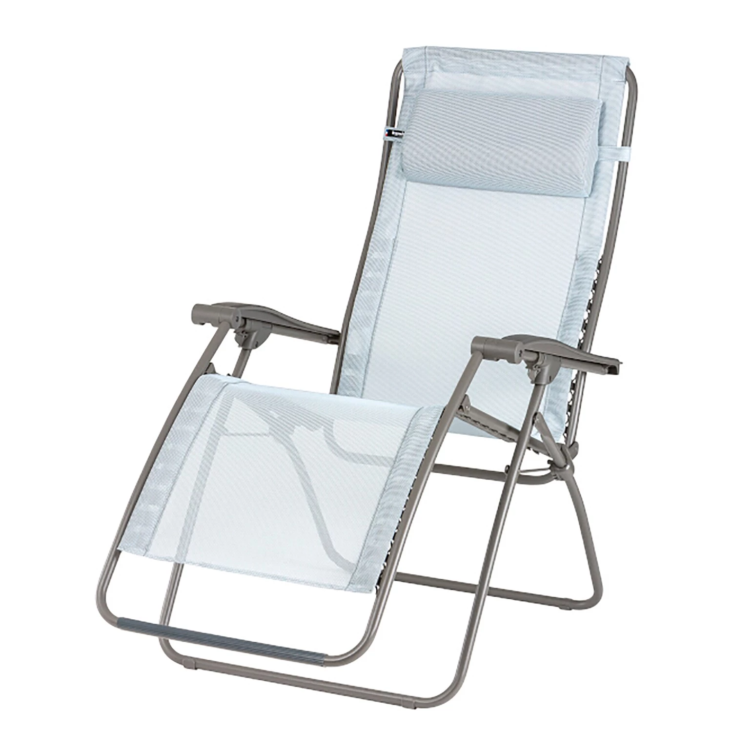 Siena Garden Liegestuhl Relax Batyline - Stahl - Lichtgrau 3 Siena Garden Liegestuhl Relax Batyline - Stahl - Lichtgrau