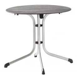 Siena Garden Klapptisch Polytec II - Stahl - Grau / Silber