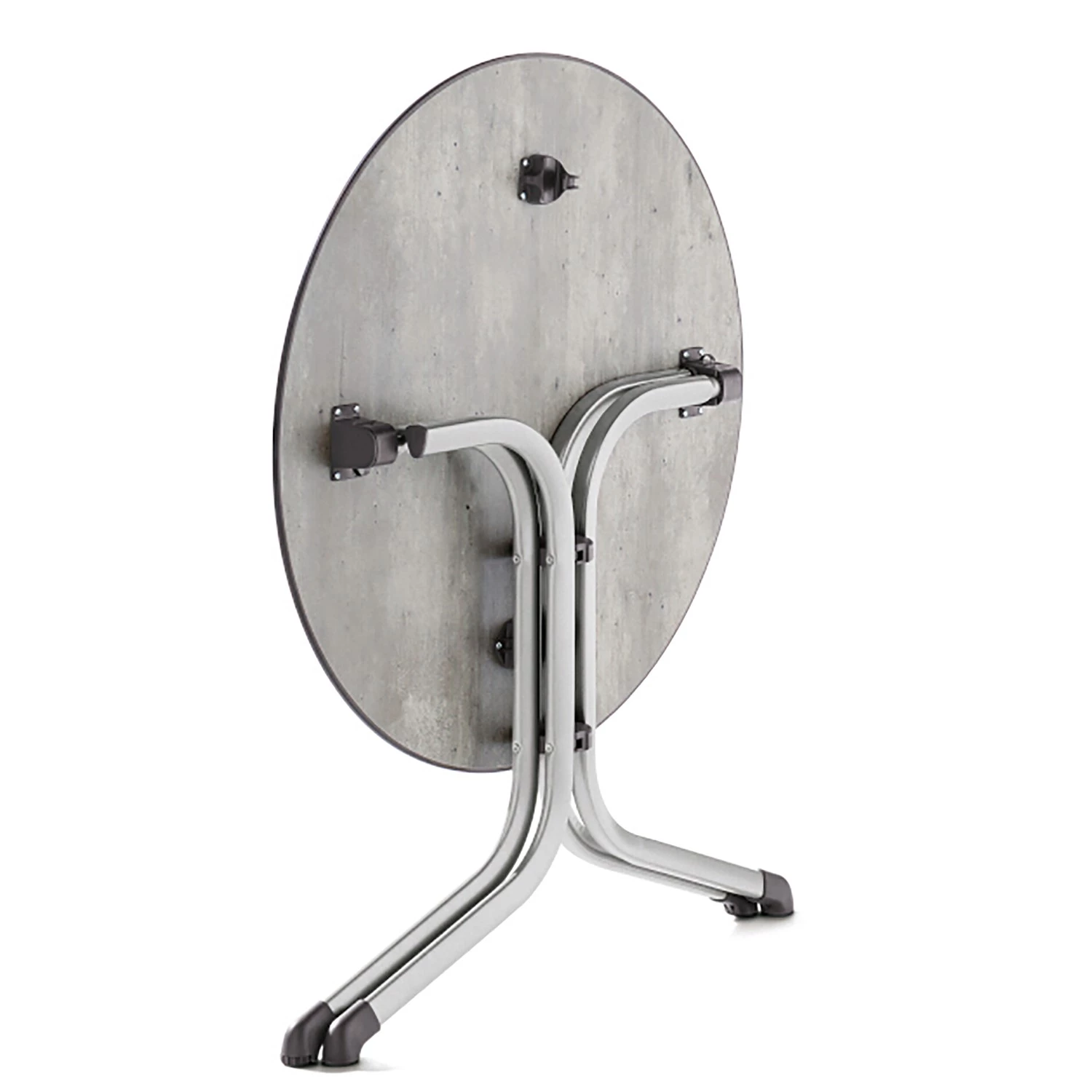 Siena Garden Klapptisch Polytec II - Stahl - Grau / Silber 4 Siena Garden Klapptisch Polytec II - Stahl - Grau / Silber – Bild 2