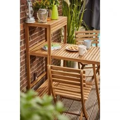 Siena Garden Balkonset Bari (3-teilig) - Akazie - Braun -Alle Jugendzimmermöbel Verkäufe 1000336000 220303 021 MOOD DETAILS P000000001000336000 mood