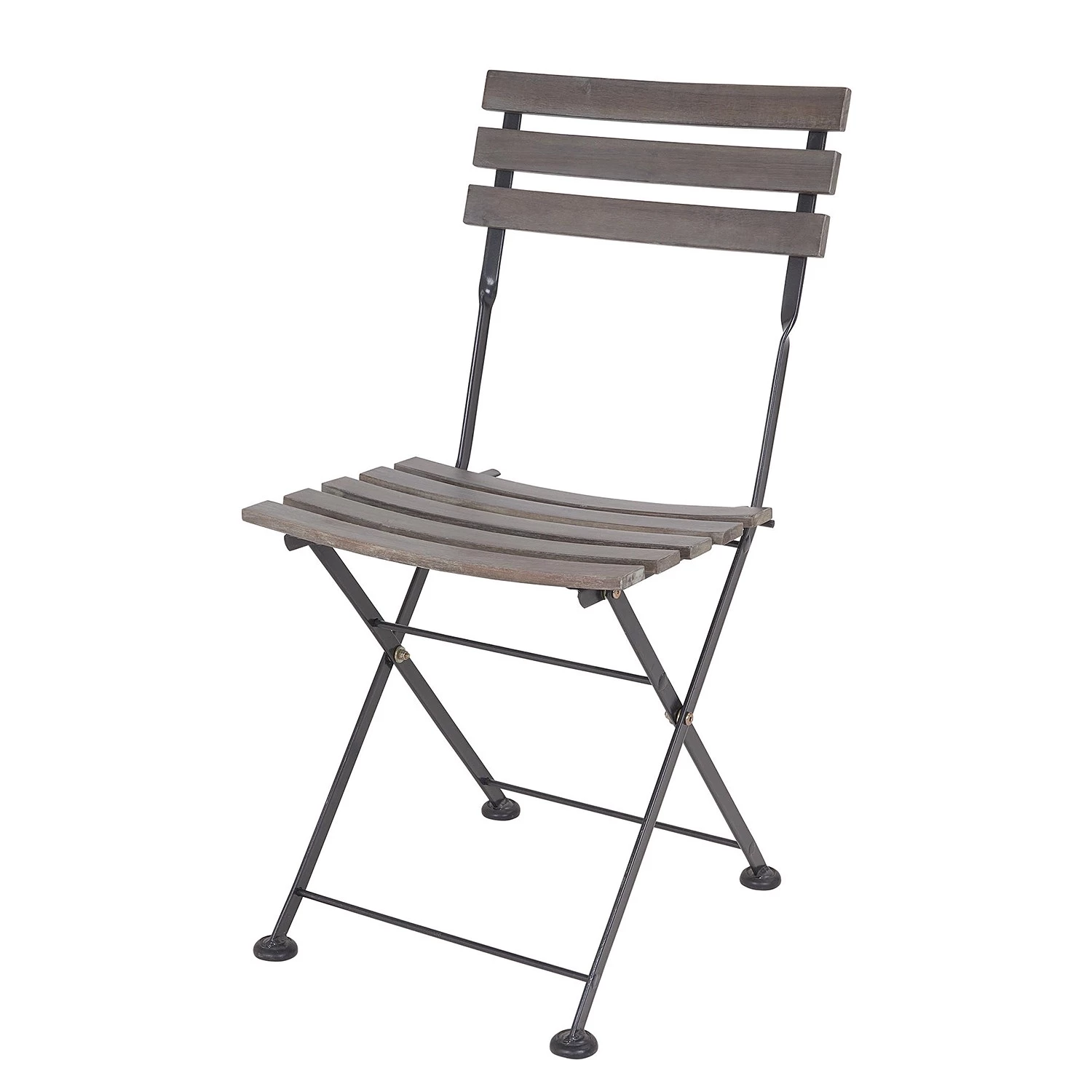 Butlers Gartenstuhl STREET LIFE - Akazie massiv / Eisen - Grau 3 Butlers Gartenstuhl STREET LIFE - Akazie massiv / Eisen - Grau