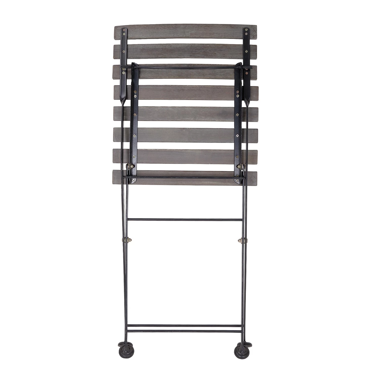 Butlers Gartenstuhl STREET LIFE - Akazie massiv / Eisen - Grau 5 Butlers Gartenstuhl STREET LIFE - Akazie massiv / Eisen - Grau – Bild 3