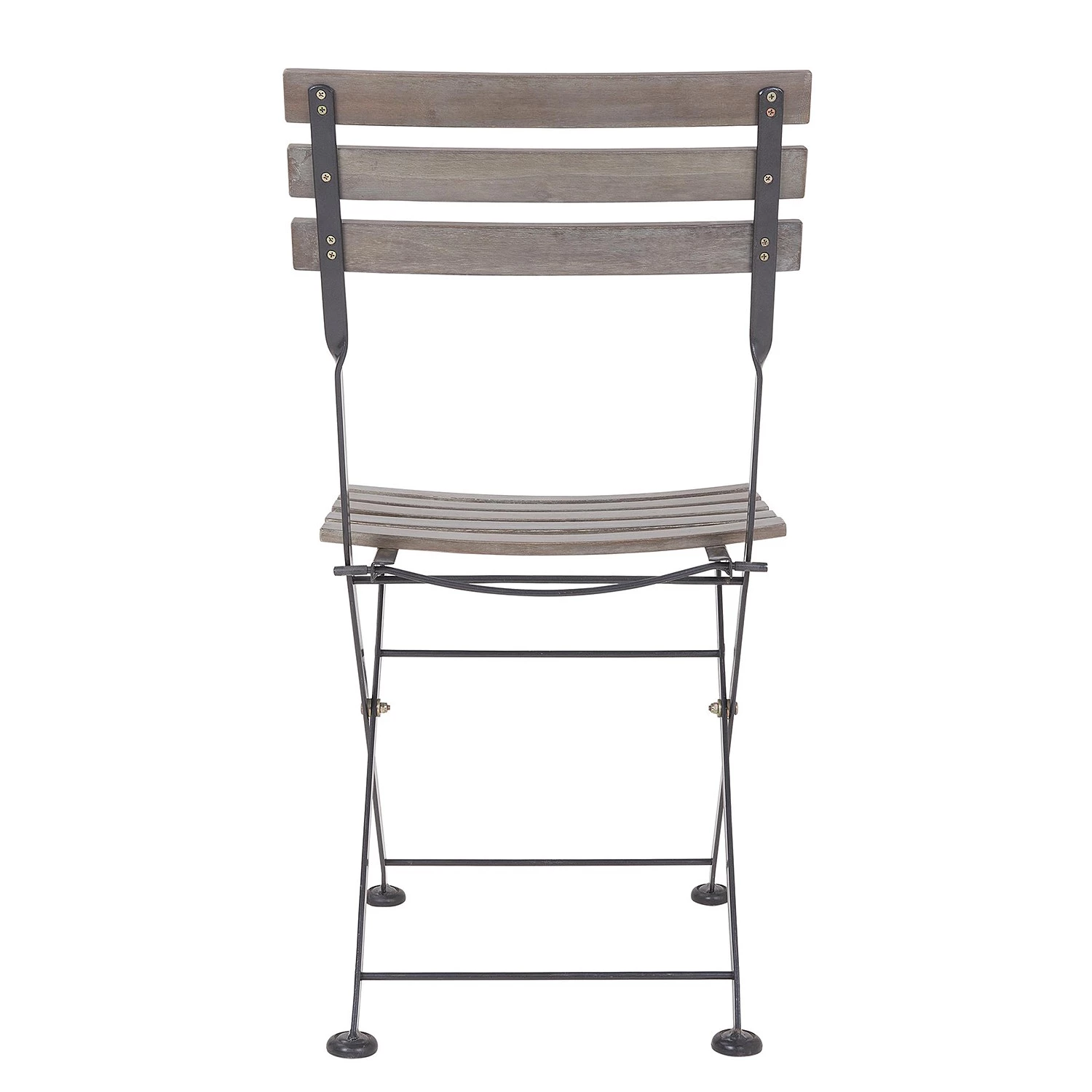 Butlers Gartenstuhl STREET LIFE - Akazie massiv / Eisen - Grau 7 Butlers Gartenstuhl STREET LIFE - Akazie massiv / Eisen - Grau – Bild 5