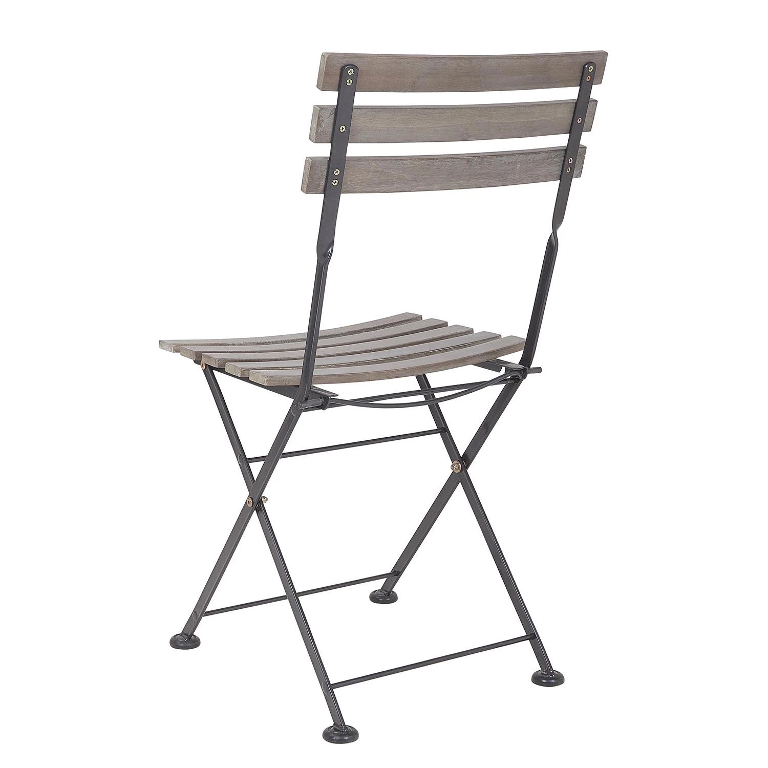 Butlers Gartenstuhl STREET LIFE - Akazie massiv / Eisen - Grau 8 Butlers Gartenstuhl STREET LIFE - Akazie massiv / Eisen - Grau – Bild 6