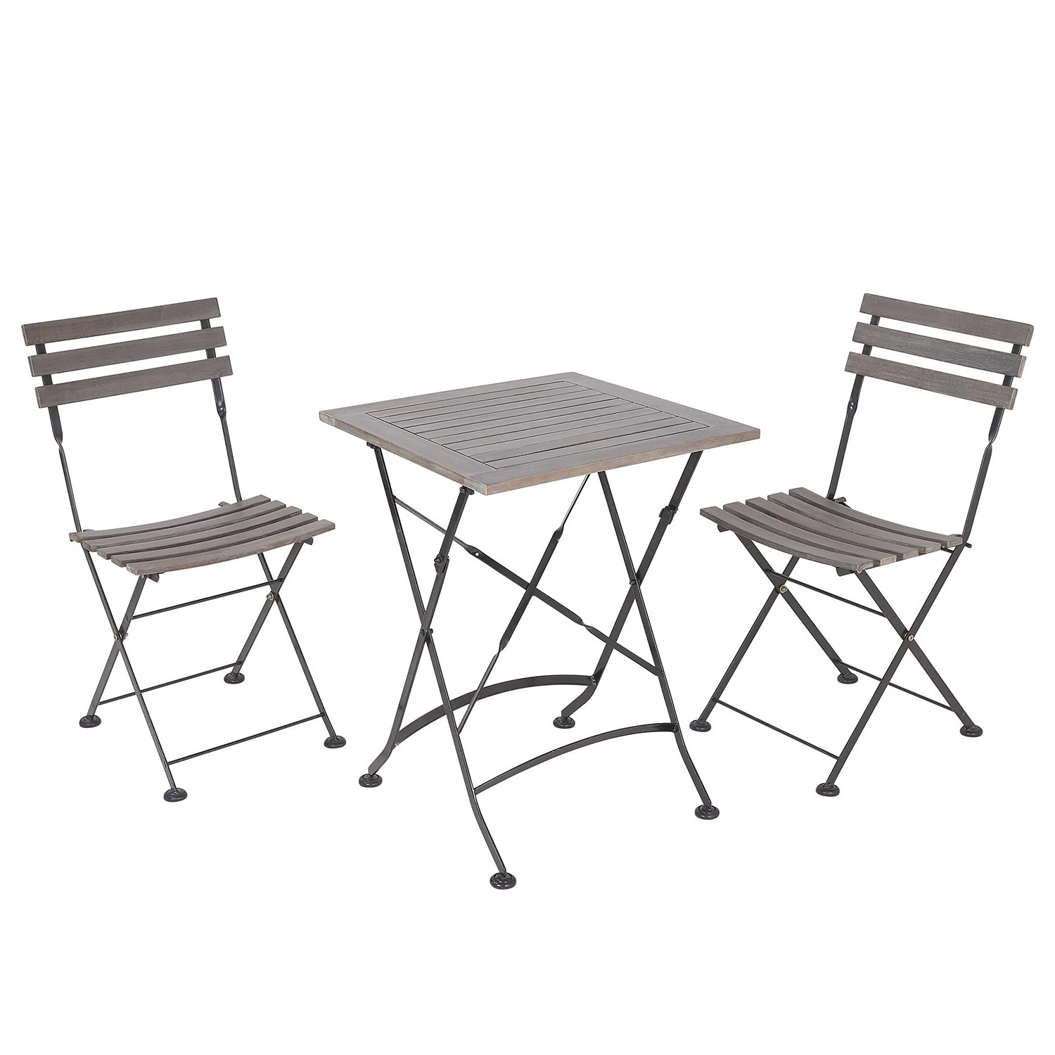 Butlers Gartenstuhl STREET LIFE - Akazie massiv / Eisen - Grau 9 Butlers Gartenstuhl STREET LIFE - Akazie massiv / Eisen - Grau – Bild 7