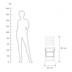 Butlers Gartenstuhl LODGE I - Akazie teilmassiv - Weiß -Alle Jugendzimmermöbel Verkäufe 1000339692 220315 500 SKETCH DETAILS P000000001000339692 sketch
