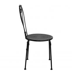 Butlers Gartenessgruppe PALAZZO II (3-teilig) - Eisen / Keramik - Schwarz -Alle Jugendzimmermöbel Verkäufe 1000339723 220315 031 DETAILS P000000001000339723