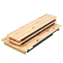 Butlers Bierbank GOOD COMPANY (3-teilig) - Eisen / Kiefer teilmassiv - Natur / Schwarz -Alle Jugendzimmermöbel Verkäufe 1000341341 220317 032 DETAILS P000000001000341341