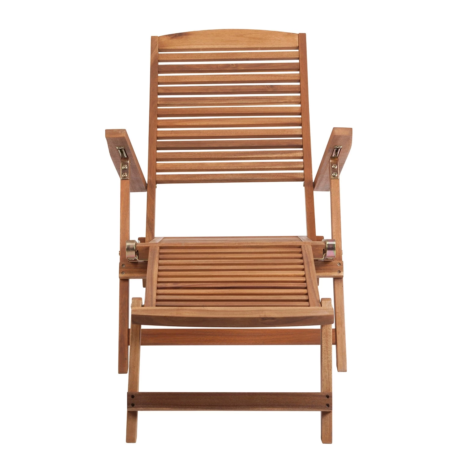 Butlers Gartenliege WEEKENDER - Akazie teilmassiv / Stahl - Braun 6 Butlers Gartenliege WEEKENDER - Akazie teilmassiv / Stahl - Braun – Bild 4