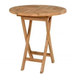 Naturoo Gartenklapptisch Oviedo III - Teakholz - Braun